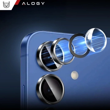 Alogy Lens Protector PRO Schutzhülle Glas für Samsung Galaxy S24 Ultra Kameraabdeckung Objektiv Kameralinsen