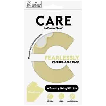 CARE Case für Samsung Galaxy S25 Ultra von PanzerGlass Fashion Yellow