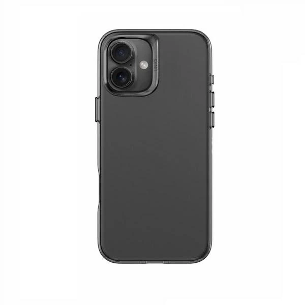Etui do iPhone 16 Plus UNIQ Air Fender Smoke Black Szare