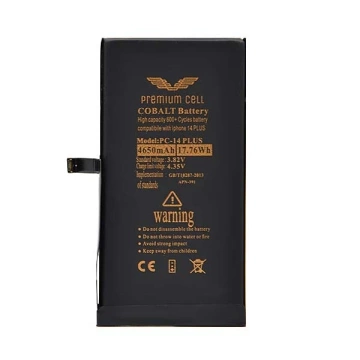 Батарея преміум-класу Cobalt для iPhone 14 Plus 4650mAh 600 циклів зарядки/розрядки
