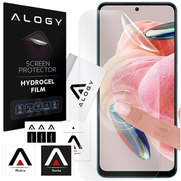Hydrogelová fólie pro Xiaomi Redmi Note 8/ 8T/ 8 Pro/ 9/ 9S/ 10/ 10 Pro/ 11/ 11S/ 12/ 12 Pro ochranná fólie na displej telefonu Alogy Hydrogel Film