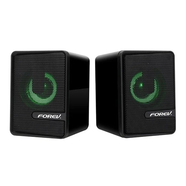 Stero Forev FV-208 Backlit Computer Speakers Black