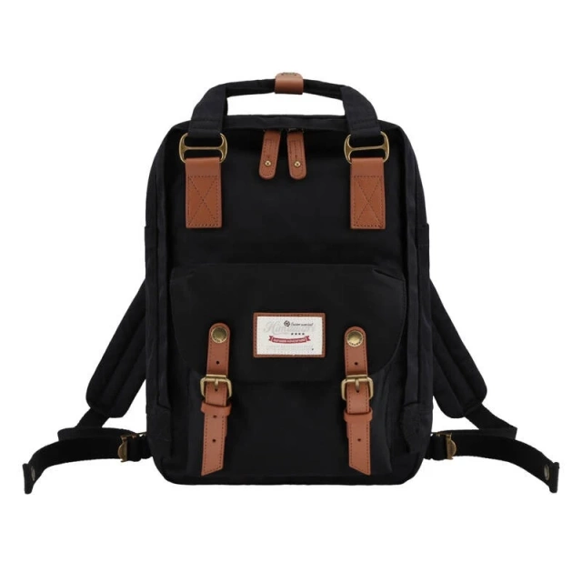 Himawari 14'' Laptop Backpack Black and Brown