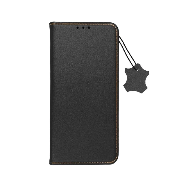 Smart Pro Book Case for Samsung S25 Edge Leather Black