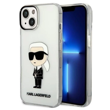 Чохол Etui Karl Lagerfeld KLHCP14MHNIKTCT для iPhone 14 Plus 6,7" Ikonik Karl Lagerfeld