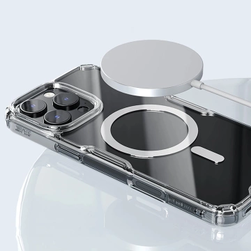 Чохол Nillkin Nature Pro MagSafe для iPhone 16 Pro, прозорий