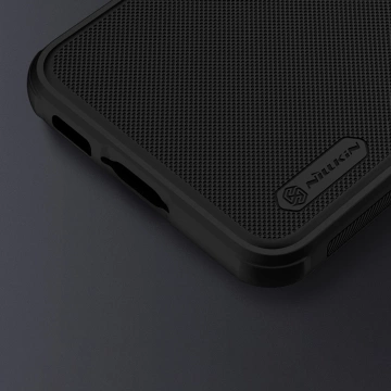 Pouzdro Nillkin Super Frosted Shield Pro pro Samsung Galaxy S23 pancéřový kryt stojánek na telefon červený