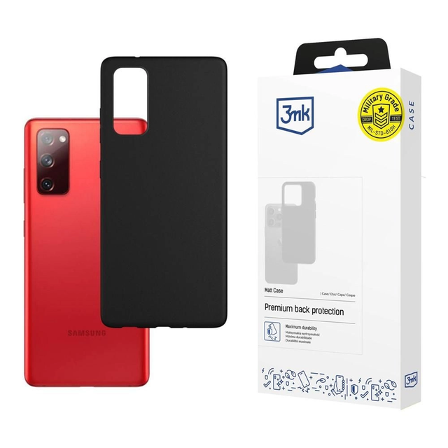 Matné puzdro 3mk Matt Phone Resistant Case pre Samsung Galaxy S20 FE 5G čierne