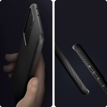 Etui Spigen Liquid Air для Samsung Galaxy S21 Ultra Matte Black