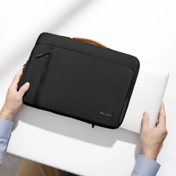 Bange voděodolný batoh na 15,6" notebook, městský cestovatel, 45x30x16 cm, do práce, do letadla, pánské, dámské, s USB portem Černá