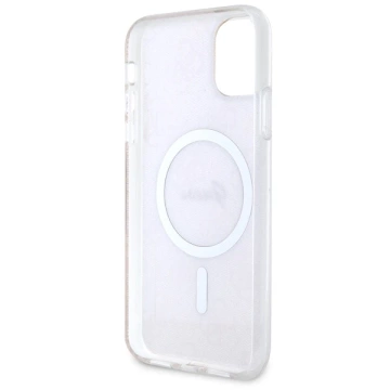 Etui Guess GUHMN61H4STP pro iPhone 11 6,1" pevný obal 4G MagSafe