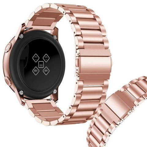 Bransoleta Stainless Steel Alogy stal nierdzewna do smartwatcha 22mm Złoty