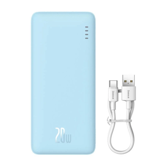 Baseus Airpow 20000 mAh 20 W Powerbank Blau