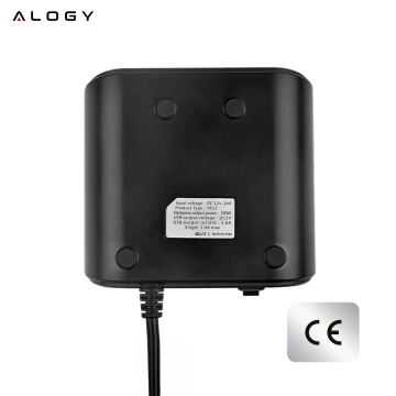 Rozbočovač adaptéra do auta Alogy HUB pre zapaľovač 12V-24V