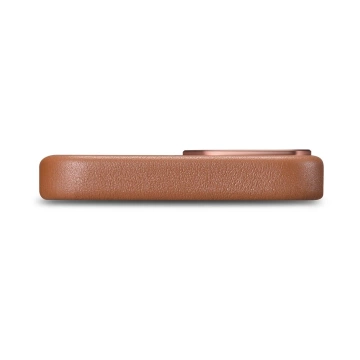 iCarer Case Leather case cover for iPhone 14 Plus brown (compatible with MagSafe)