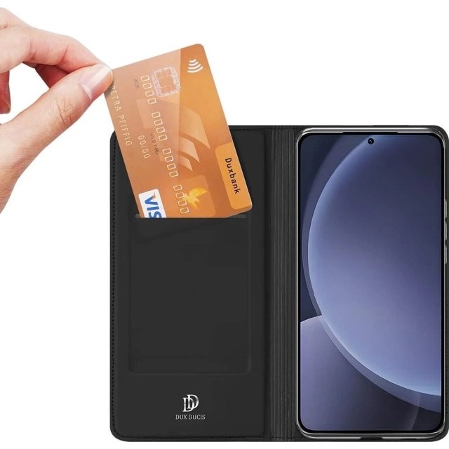 Etui Kabura do Samsung Galaxy S25 Dux Ducis Skin Pro Czarna