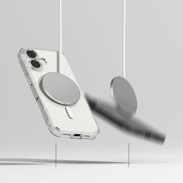 Etui Ochronne do iPhone 17 Ringke Fusion Magnetic MagSafe Clear