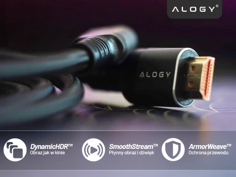 Alogy 8K 60Hz 48GBps 3m HDMI 2.1 Kabel Schwarz