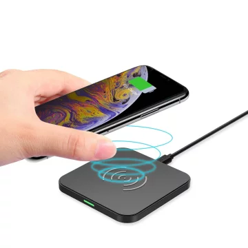 Choetech Qi 10W Wireless Charger Kit für Kopfhörer schwarz (T511-S) Q5003 Wandladegerät europäischer Standard weiß AB Kabel 1,2m weiß