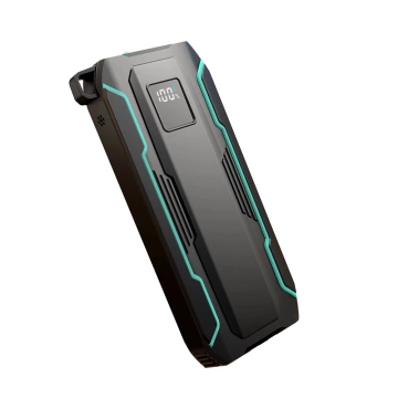 Joyroom 10000mAh 22.5W Powerbank with USB-C and Lightning Cables Black