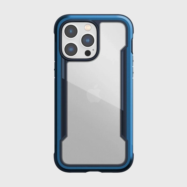 Raptic Shield Case for iPhone 14 Pro Max blue armored case