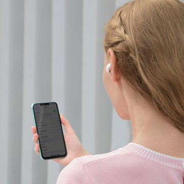 Baseus Encok WM01 Plus TWS Kopfhörer (weiß)