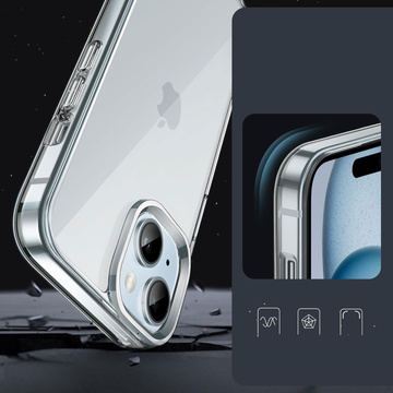 Apple iPhone 15 - 3mk průhledné pouzdro