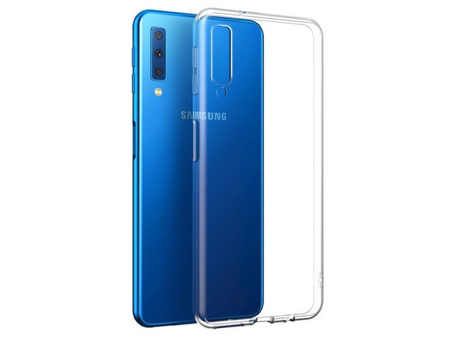 Alogy silikonové pouzdro kryt pouzdro pro Samsung Galaxy A7 2018 A750 transparentní