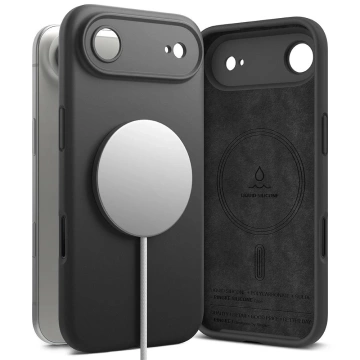 Etui do iPhone 17 Air Ringke Silicone Magnetic MagSafe Czarne