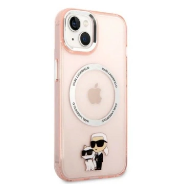Etui Karl Lagerfeld KLHMP14SHNKCIP do iPhone 14 6,1" hardcase Iconic Karl&Choupette Magsafe