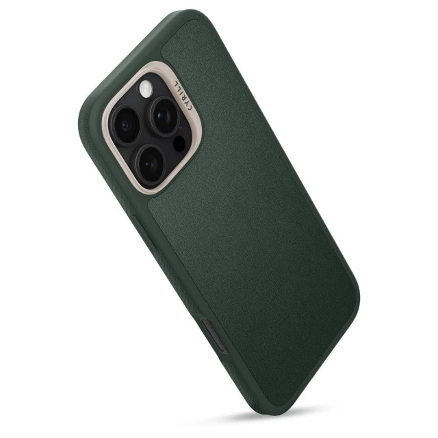 Etui Spigen Cyrill Kajuk Mag MagSafe pre iPhone 16 Pro Max Forest Green
