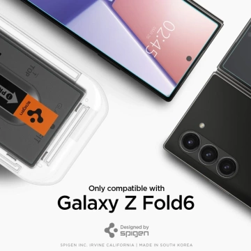 Tvrzené sklo Spigen Glas.tR "Ez Fit" po 2 kusech pro Samsung Galaxy Z Fold 6 Clear