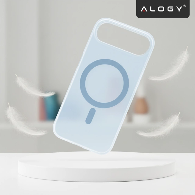 Kryt pre Apple iPhone 16 Pro Max Alogy MagSafe Hybrid Matte Case Matný kryt s ochranou šošovky čierny