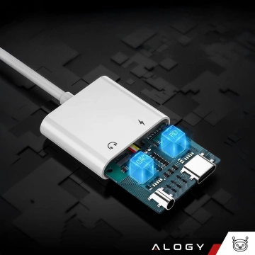 Розгалужувач HUB Alogy Adapter для ноутбука з USB-C на 3x USB-A 2.0 1x USB-A 3.0 сірий