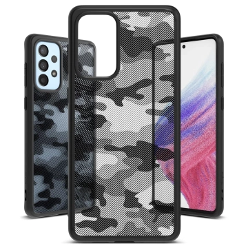 Púzdro Ringke Fusion Matte tpu s rámom pre Samsung Galaxy A73 black