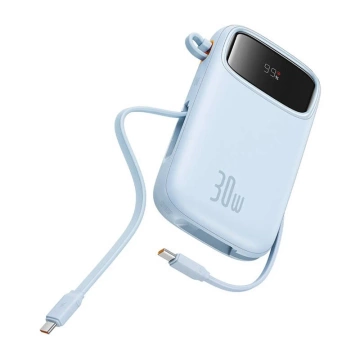 Powerbank Baseus QPow2 20000mAh 30W 2xUSB-C синій