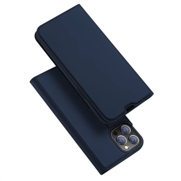 Dux Ducis Skin Pro Holster Flip Cover pro iPhone 13 Pro modrý