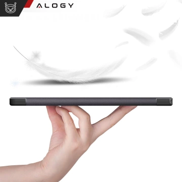 Tablet-Hülle für Lenovo Tab M10 3gen 3 GEN 10.1 2022 TB328FU TB328XU Gehäuse Case Alogy Book Cover Grau