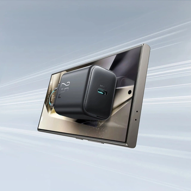 Síťová nabíječka Joyroom USB-C 25W SFC / PPS / PD – černá