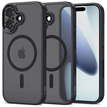 Etui Tech-Protect MagCam MagSafe do iPhone 17, czarny mat