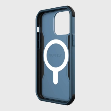 Puzdro Raptic Fort na iPhone 14 Pro Max s pancierovým krytom MagSafe modré