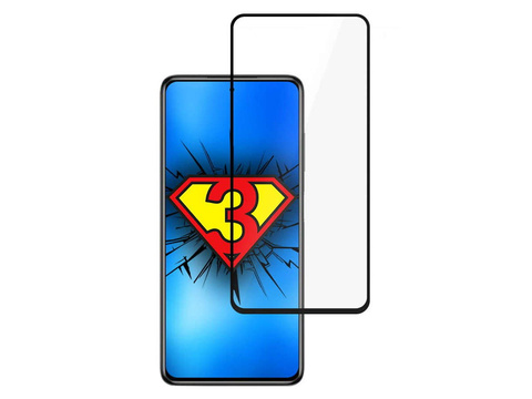 3mk HardGlass Max Lite protective glass for Xiaomi Poco x3 NFC Black