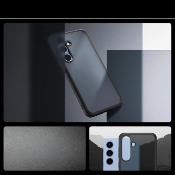 Чохол для Samsung Galaxy S25 Spigen Ultra Hybrid, морозно-чорний