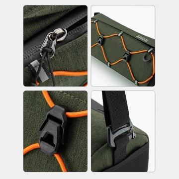 Rockbros 30110054001 taška na riadidlá bicykla 2,2 l - zelená