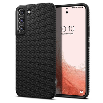 Чохол Spigen Liquid Air для Samsung Galaxy S22 Matte Black Glass