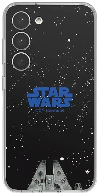 Pouzdro Samsung Frame pro Samsung Galaxy S23 StarWars černé