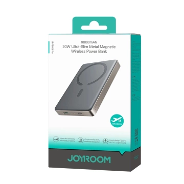 Powerbank Joyroom JR-PBM08 Pro 10000mAh 15W MagSafe PD20W Tytanowy