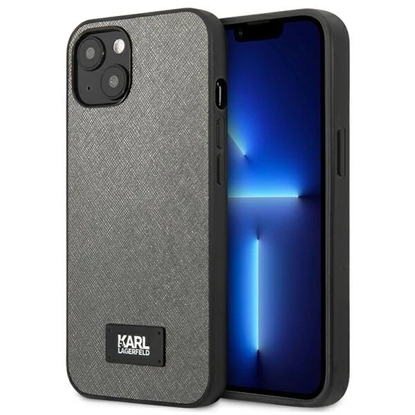 Etui Karl Lagerfeld KLHCP13MSFMP2DG для iPhone 13 6,1" Hardcase Saffiano Plaque