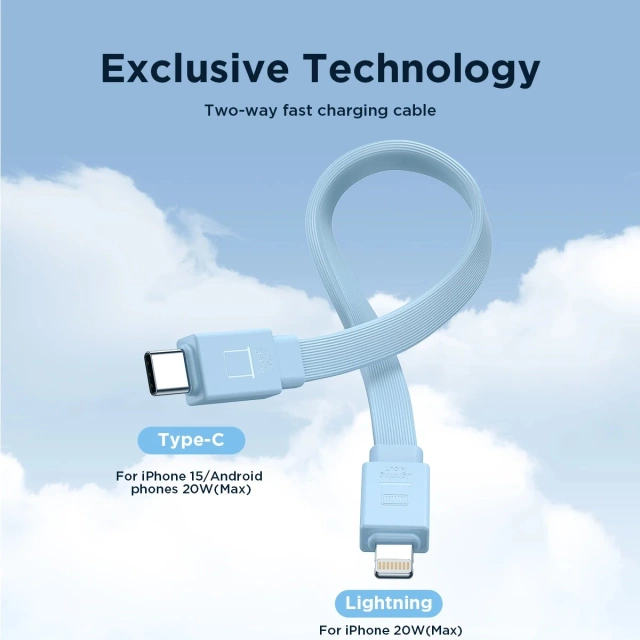 Магнітний зовнішній акумулятор Joyroom JR-PBM01 20 Вт 10000 мАг з базою MagSafe