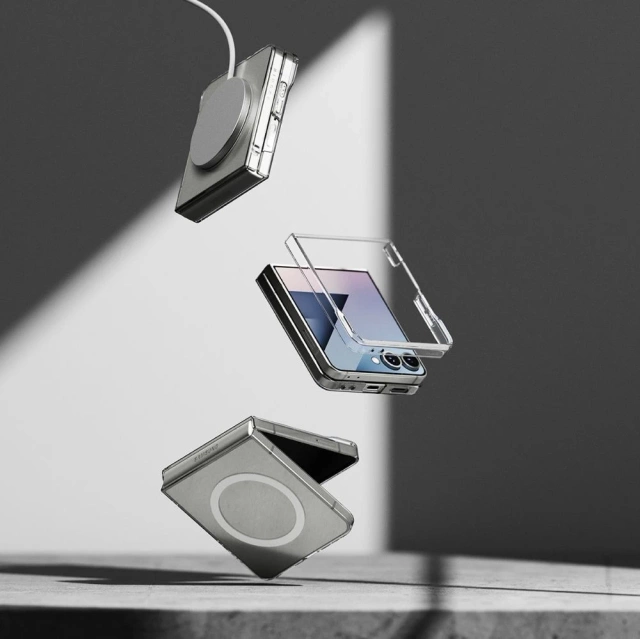 Etui do Galaxy Z Flip 7 Ringke Slim Mag MagSafe Clear